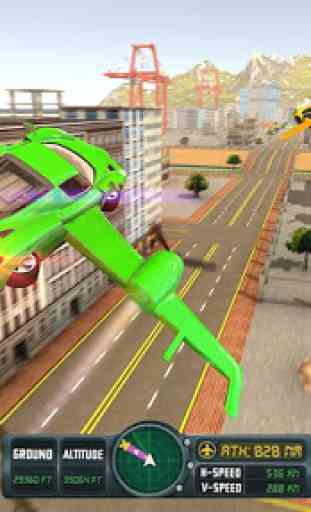 Flying Car Racing Adventure Game 3