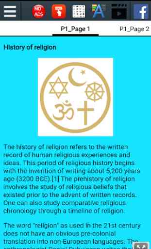 History of religion 2