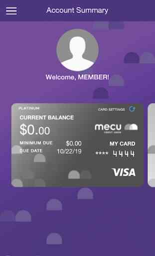 MECU Cards App 2