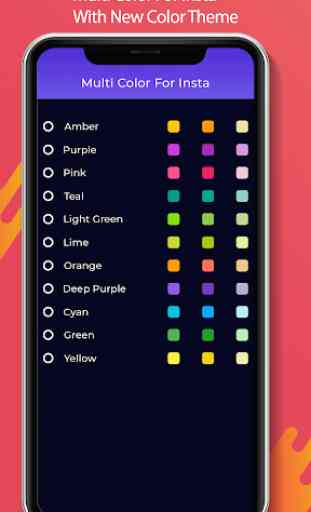 Multi Color for Insta with New Color Theme 3