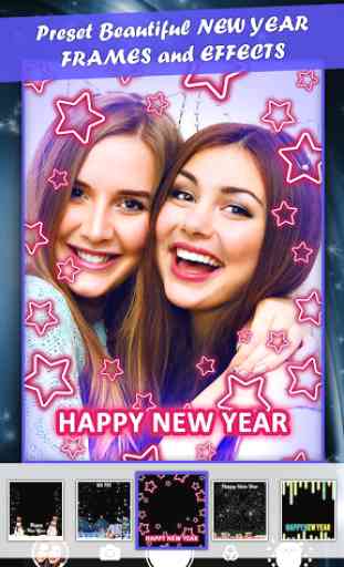 New Year Camera - Live Video and Selfie Effects 3