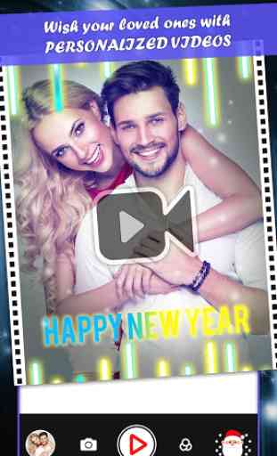 New Year Camera - Live Video and Selfie Effects 4