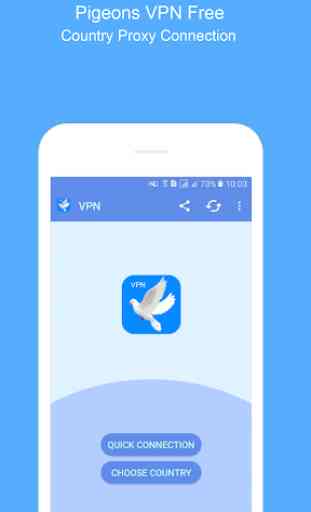 Pigeons VPN Free Country Proxy Connection 1
