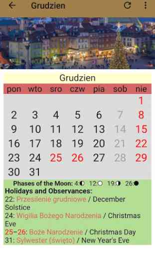 Polish Calendar 2020 3