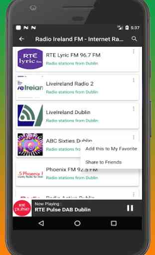 Radio Ireland FM - Internet Radio Ireland - Irish 2