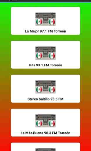 Radios de Coahuila - Mexico Gratis 2