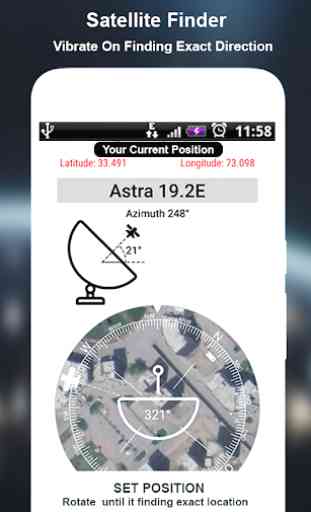 Satelite Finder(Dish Align)&Land Area Calculator 1