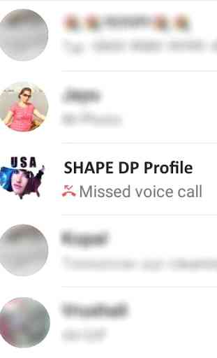 SHAPE DP for Whatsapp Profile 3