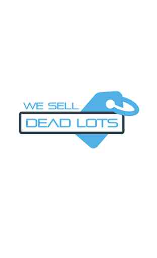 We sell dead lots 1