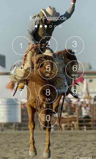 Western Cowboy Screen Lock 2