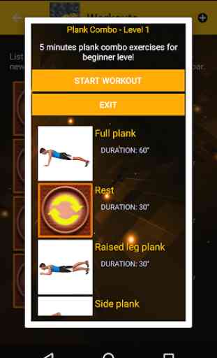 Abs & Plank Workout for beginners 4
