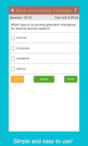 Accounting Study App: Free Accounting Prep Quiz 4