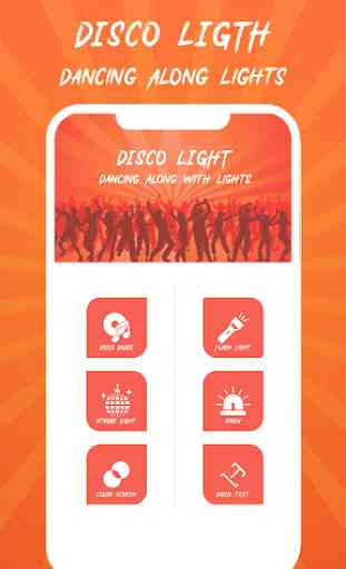 Disco Light- Flashing Colorful Screen Lights 4