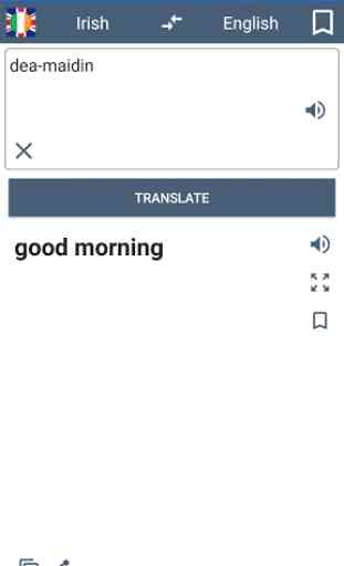 English Irish Translator 1