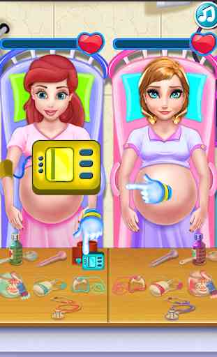 first Pregnancy and care newborn_ birth games 2