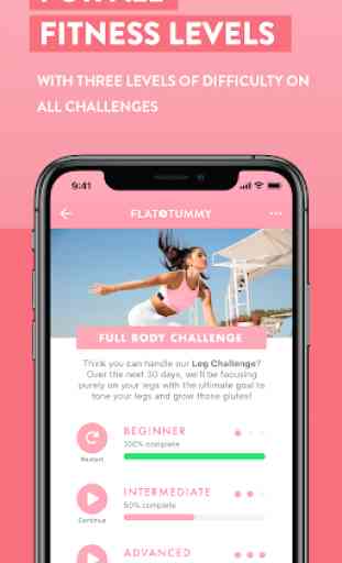Flat Tummy App: Workouts & Meal Plans 2