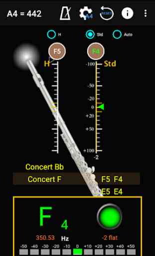 Flute Tuner & Metronome 3