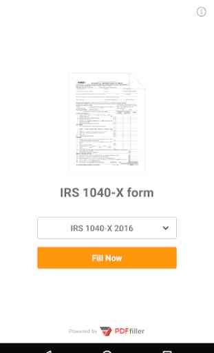 Form 1040X for IRS: Sign Personal Income Tax eForm 1