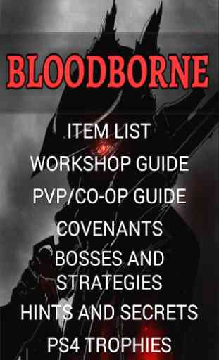 Game Guide for Bloodborne 1