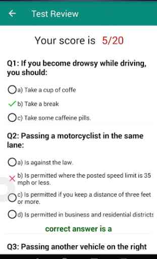 Georgia DMV Driver License Practice Test 2