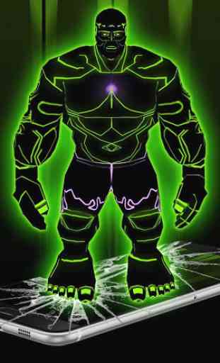Green Giant Hero 3D Theme 1