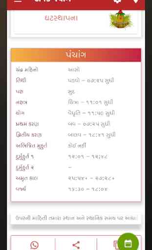 Gujarati Calendar 2019 -  Panchang 2019 4