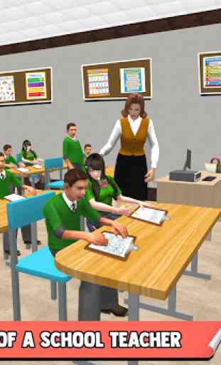 High School Teacher Simulator: Virtual School Life 1