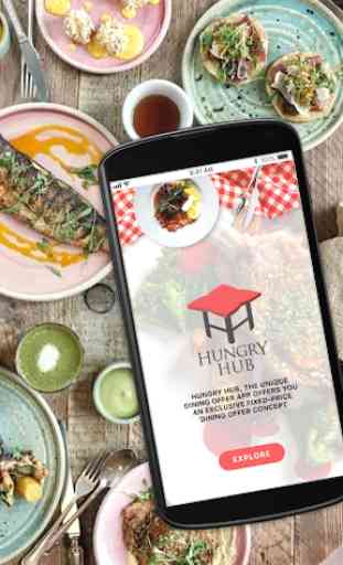 Hungry Hub - Thailand Dining Offer App 1