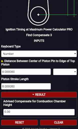 Ignition Timing at Maximum Power Calculator PRO 4