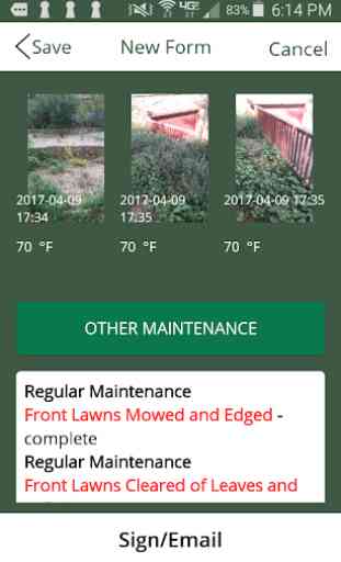 Landscape Maintenance App 3