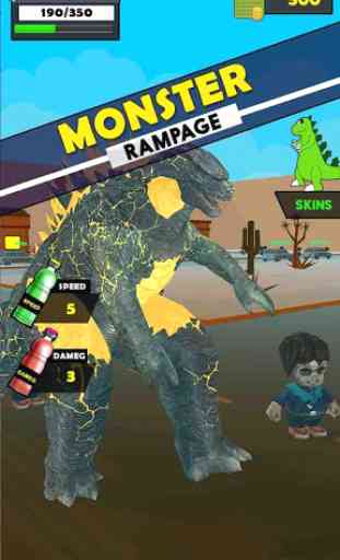 Monster Rampage : Smash City Attack 1
