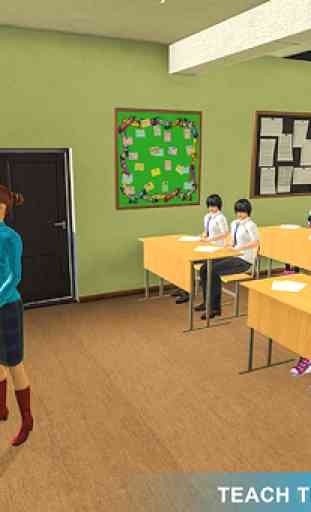 My Virtual Teacher: School Life Simulator 1