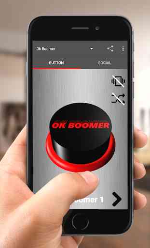 OK Boomer Button 1