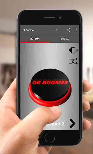 OK Boomer Button 2