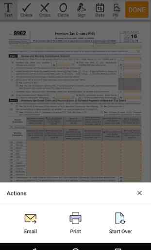 PDF Form 8962 for IRS: Sign Tax Digital eForm 3