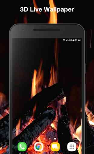 Real Fireplace Live Wallpaper PRO 1