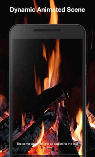 Real Fireplace Live Wallpaper PRO 2