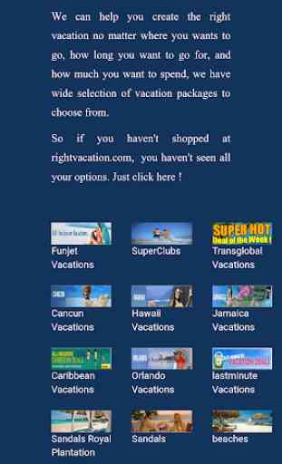 RightVacation: Book vacation & cruises 2