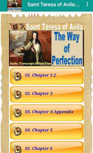 St. Teresa: Way of Perfection 2