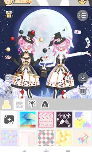Sweet Lolita Twins: Magical Dress up 3