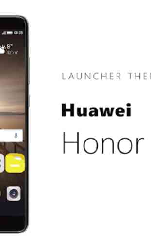 Theme for Huawei Honor 9 Black 1