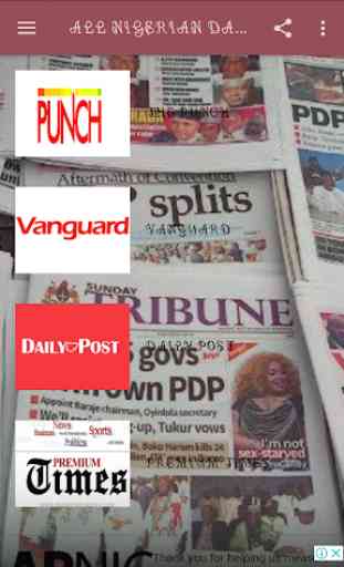 ALL NIGERIAN DAILY NEWSPAPERS 1