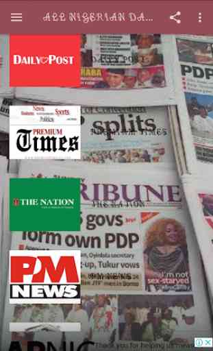 ALL NIGERIAN DAILY NEWSPAPERS 2