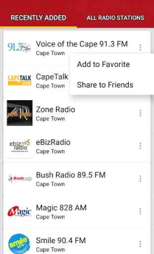 Cape Town Radio Stations - South Africa 2