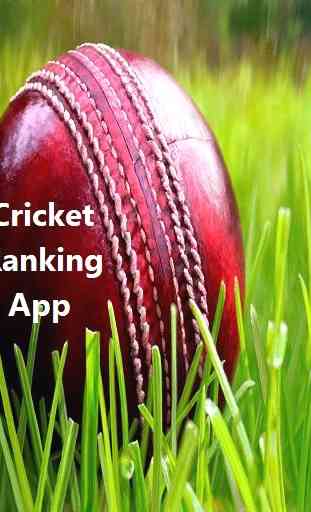 Cricket Ranking App 1
