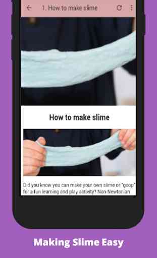 How To Make Slime Easily 2