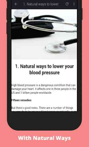 How to Reduce Blood Pressure 2