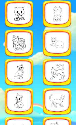 Kitty Coloring Book & Drawing Game 2