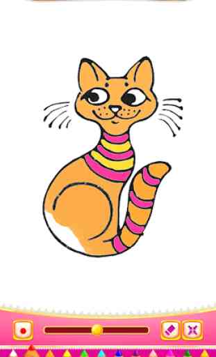 Kitty Coloring Book & Drawing Game 4
