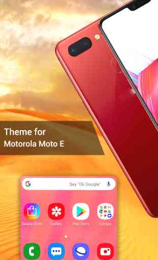 Launcher Themes for   Motorola Moto E 2